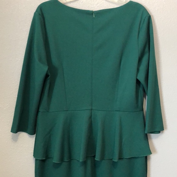 Miusol dress Women's XXL Retro Square Neck Ruffle Style Slim Business Pencil EUC - Picture 11 of 16